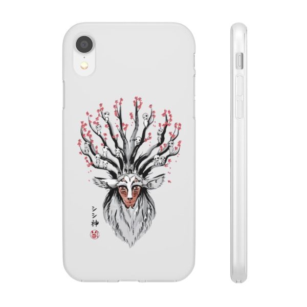 Princess Mononoke Wolf - Princess Mononoke – Shishigami and Sakura iPhone Cases-Accessories, Phone Case, princess mononoke, Princess Mononoke Wolf