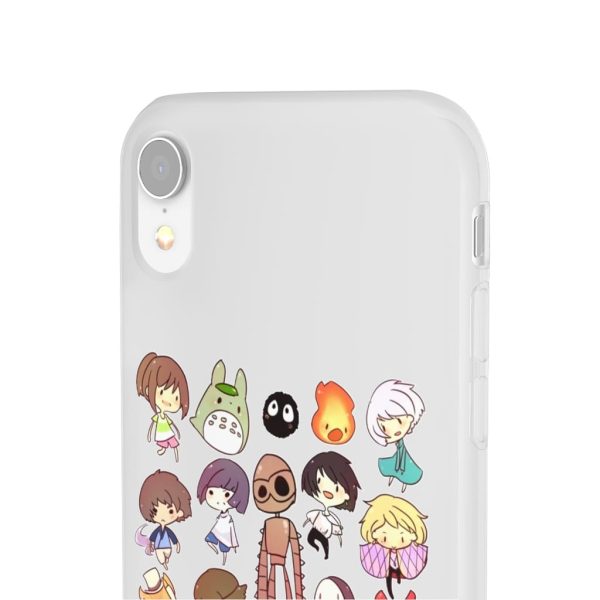 Ghibli Movie Characters Cute Chibi Collection iPhone Cases-Accessories, Phone Case