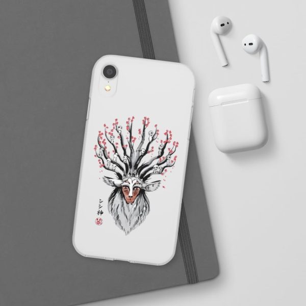 Princess Mononoke Wolf - Princess Mononoke – Shishigami and Sakura iPhone Cases-Accessories, Phone Case, princess mononoke, Princess Mononoke Wolf