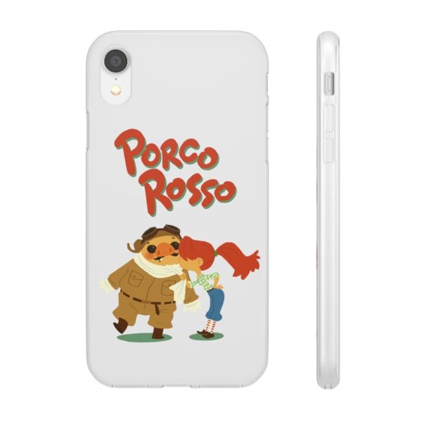 Porco Rosso – The Kiss iPhone Cases-Accessories, Phone Case, porco rosso