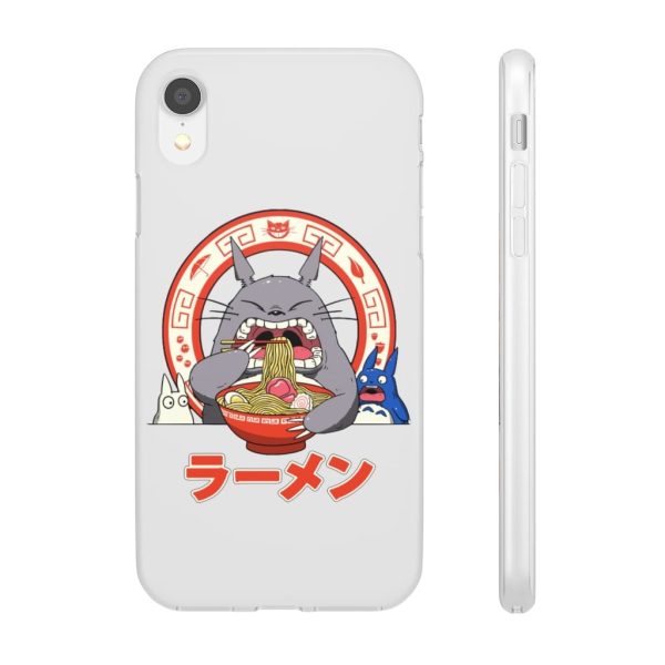 Totoro Backpack - Totoro Ramen iPhone Cases-Accessories, My Neighbor Totoro, Phone Case, Totoro Backpack