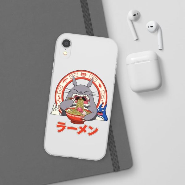 Totoro Backpack - Totoro Ramen iPhone Cases-Accessories, My Neighbor Totoro, Phone Case, Totoro Backpack