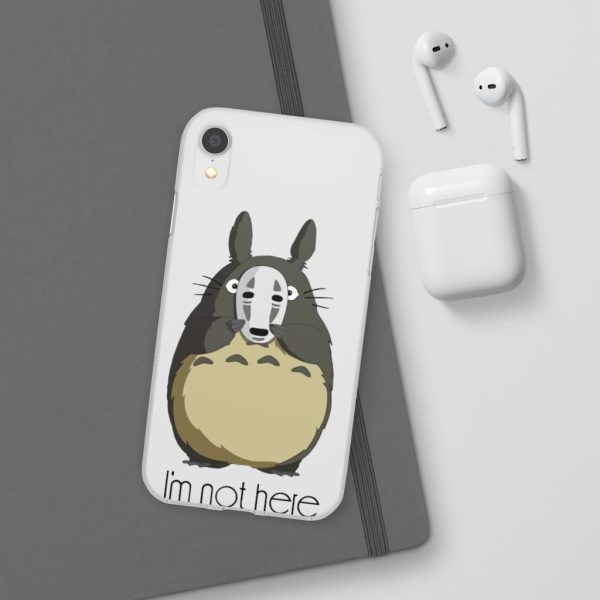 Studio Ghibli My Neighbor Totoro - Totoro I’m Not Here iPhone Cases-Accessories, My Neighbor Totoro, Phone Case, Studio Ghibli My Neighbor Totoro