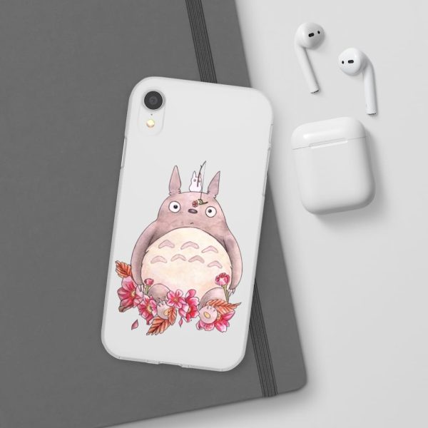 Totoro Drawing - Totoro – flower fishing iPhone Cases-Accessories, My Neighbor Totoro, Phone Case, Totoro Drawing