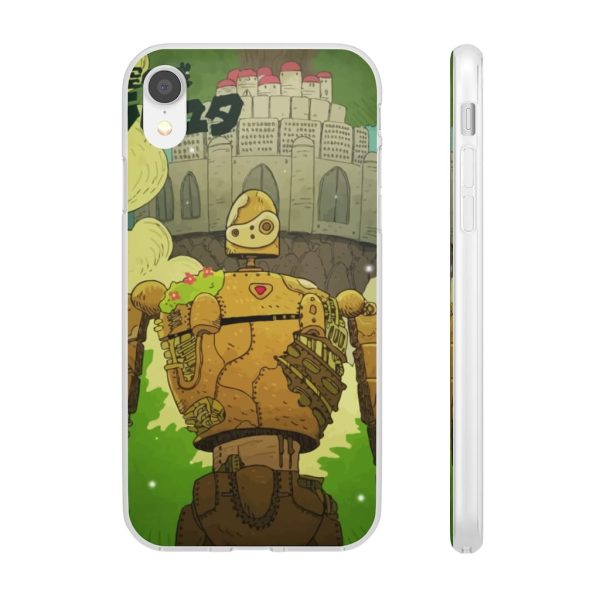 Laputa Castle In The Sky English Cast - Laputa Castle in the Sky Robot Warrior iPhone Cases-Accessories, Laputa Castle In The Sky English Cast, Laputa: Castle in the Sky, Phone Case