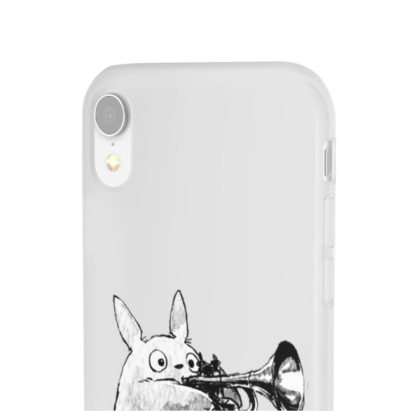 Mei My Neighbor Totoro - Totoro and the Trumpet iPhone Cases-Accessories, Mei My Neighbor Totoro, My Neighbor Totoro, Phone Case