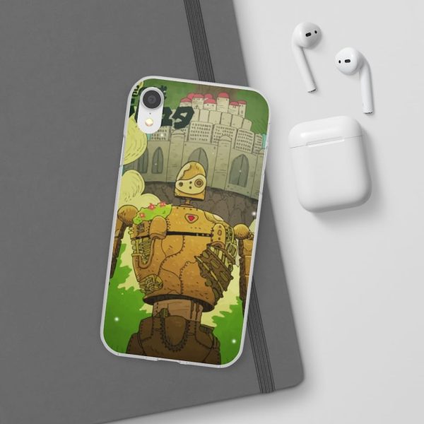 Laputa Castle In The Sky English Cast - Laputa Castle in the Sky Robot Warrior iPhone Cases-Accessories, Laputa Castle In The Sky English Cast, Laputa: Castle in the Sky, Phone Case