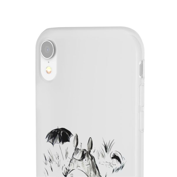 Dai-totoro - Totoro And The Girls Ink Painting iPhone Cases-Accessories, Dai-totoro, My Neighbor Totoro, Phone Case