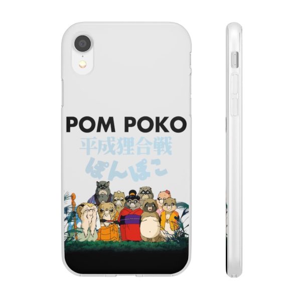 Pom Poko Poster Japanese iPhone Cases-Accessories, Phone Case, Pom Poko