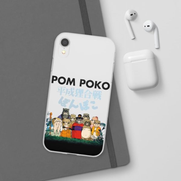 Pom Poko Poster Japanese iPhone Cases-Accessories, Phone Case, Pom Poko