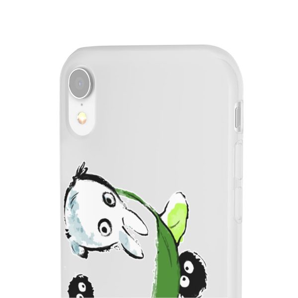 My Neighbor Totoro Satsuki - Mini Totoro and the Soot Balls iPhone Cases-Accessories, My Neighbor Totoro, My Neighbor Totoro Satsuki, Phone Case