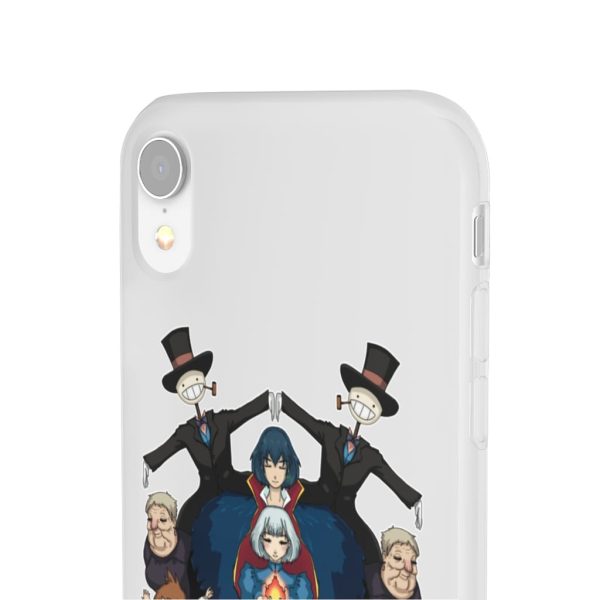 Studio Ghibli Howl's Moving Castle - Howl’s Moving Castle Characters Mirror iPhone Cases-Accessories, Howl's Moving Castle, Phone Case, Studio Ghibli Howl's Moving Castle