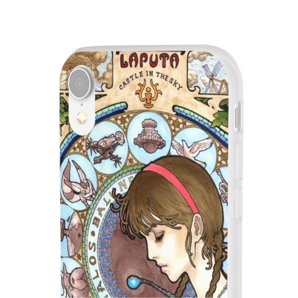 Ghibli Laputa Castle In The Sky - Laputa: Castle in The Sky – Sheeta Portrait Art iPhone Cases-Accessories, Ghibli Laputa Castle In The Sky, Laputa: Castle in the Sky, Phone Case