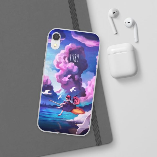 Movie Kiki's Delivery Service - Kiki’s Delivery service 1989 Illustration iPhone Cases-Accessories, Kiki's Delivery Service, Movie Kiki's Delivery Service, Phone Case