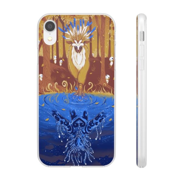 Watch Princess Mononoke - Princess Mononoke Shishigami Day and Night time iPhone Cases-Accessories, Phone Case, princess mononoke, Watch Princess Mononoke