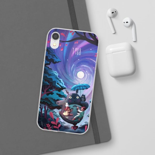 My Neighbour Totoro Cast - My Neighbor Totoro 1988 Illustration iPhone Cases-Accessories, My Neighbor Totoro, My Neighbour Totoro Cast, Phone Case