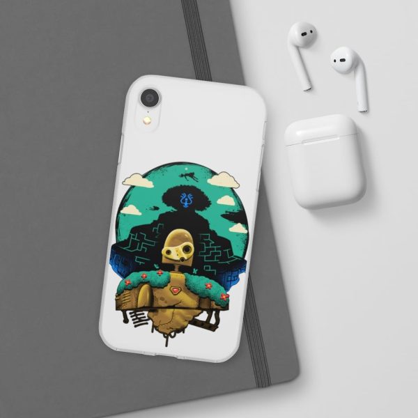 Laputa Castle In The Sky Book - Laputa: Castle in The Sky and Warrior Robot iPhone Cases-Accessories, Laputa Castle In The Sky Book, Laputa: Castle in the Sky, Phone Case