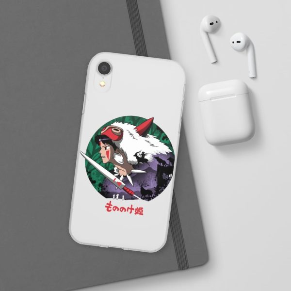 Where To Watch Princess Mononoke - Princess Mononoke’s Journey iPhone Cases-Accessories, Phone Case, princess mononoke, Where To Watch Princess Mononoke