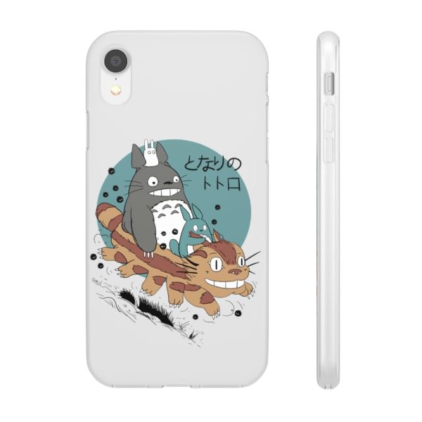 My Totoro - Totoro Riding Catbus iPhone Cases-Accessories, My Neighbor Totoro, My Totoro, Phone Case