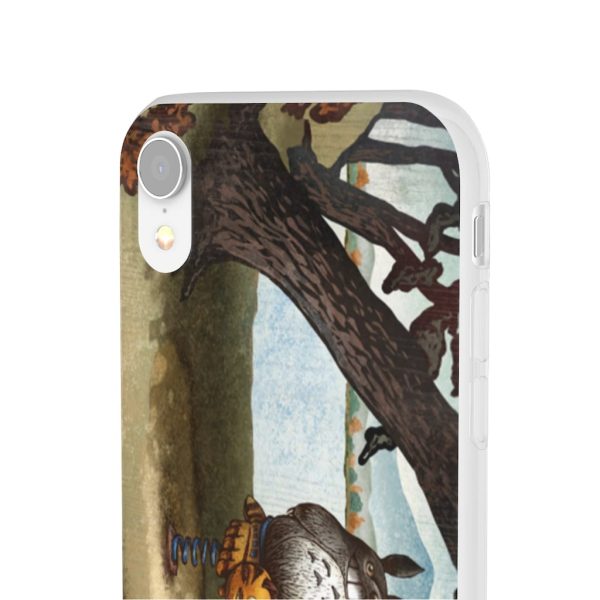 Totoro Bag - Totoro on the Catbus Spring Ride iPhone Cases-Accessories, My Neighbor Totoro, Phone Case, Totoro Bag