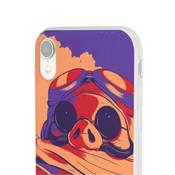 Porco Rosso Retro iPhone Cases-Accessories, Phone Case, porco rosso