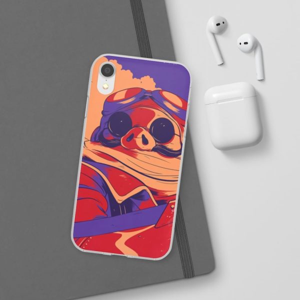 Porco Rosso Retro iPhone Cases-Accessories, Phone Case, porco rosso