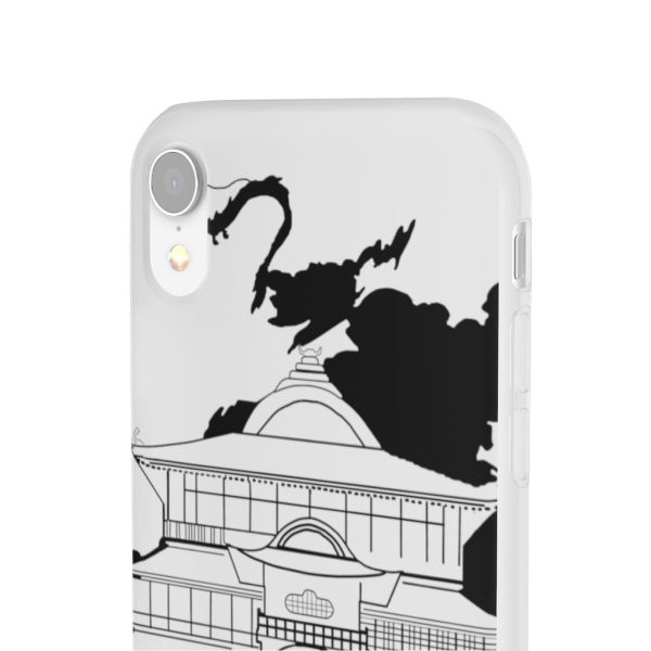 Spirited Away English Actors - Spirited Away Bathhouse illustrated Graphic iPhone Cases-Accessories, Phone Case, Spirited Away, Spirited Away English Actors