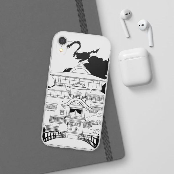 Spirited Away English Actors - Spirited Away Bathhouse illustrated Graphic iPhone Cases-Accessories, Phone Case, Spirited Away, Spirited Away English Actors