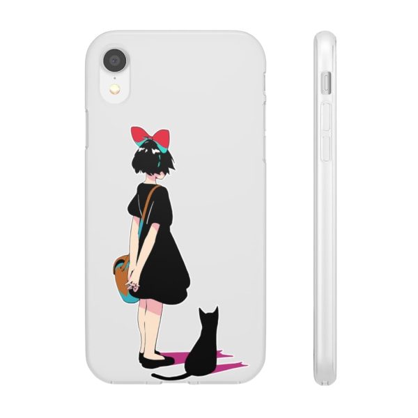 Kiki's Delivery Service Cosplay - Kiki and Jiji Color Art iPhone Cases-Accessories, Kiki's Delivery Service, Kiki's Delivery Service Cosplay, Phone Case