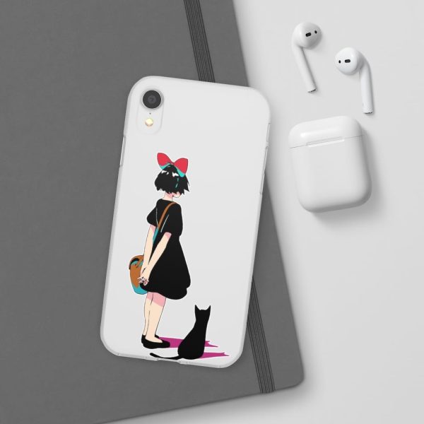 Kiki's Delivery Service Cosplay - Kiki and Jiji Color Art iPhone Cases-Accessories, Kiki's Delivery Service, Kiki's Delivery Service Cosplay, Phone Case