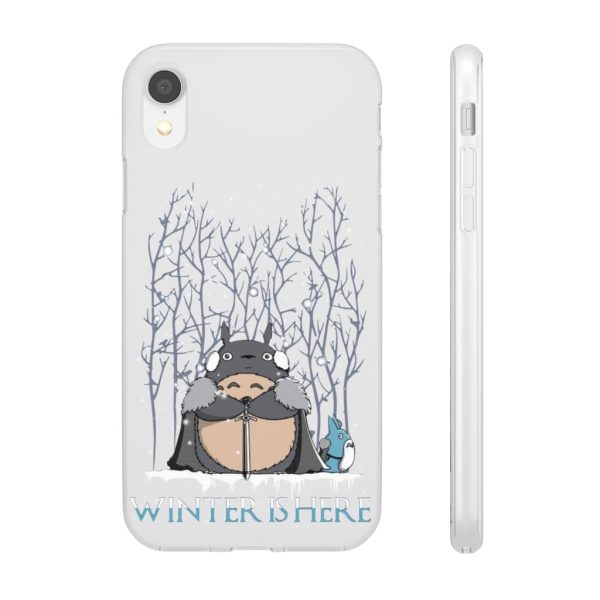 Totoro Poster - Totoro Game of Throne Winter is Here iPhone Cases-Accessories, My Neighbor Totoro, Phone Case, Totoro Poster