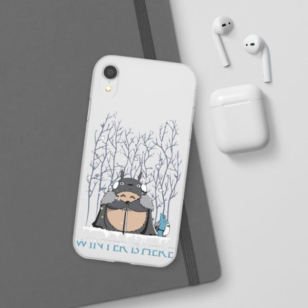 Totoro Poster - Totoro Game of Throne Winter is Here iPhone Cases-Accessories, My Neighbor Totoro, Phone Case, Totoro Poster