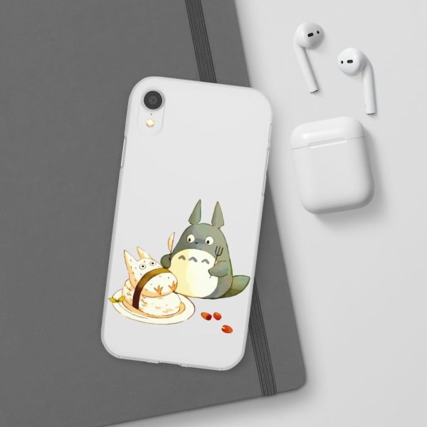 My Neighbor Totoro Characters - Totoro Sushi iPhone Cases-Accessories, My Neighbor Totoro, My Neighbor Totoro Characters, Phone Case