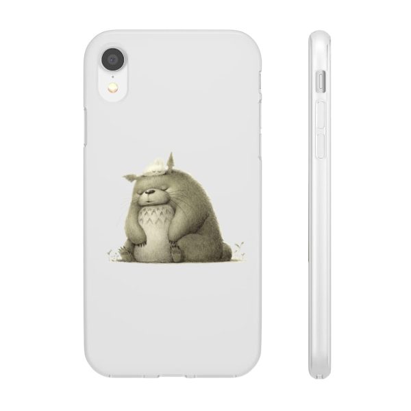 Tom Totoro Concrete Atlantic City - The Fluffy Totoro iPhone Cases-Accessories, My Neighbor Totoro, Phone Case, Tom Totoro Concrete Atlantic City