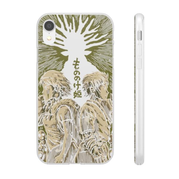 San Princess Mononoke - Princess Mononoke – San and Ashitaka iPhone Cases-Accessories, Phone Case, princess mononoke, San Princess Mononoke