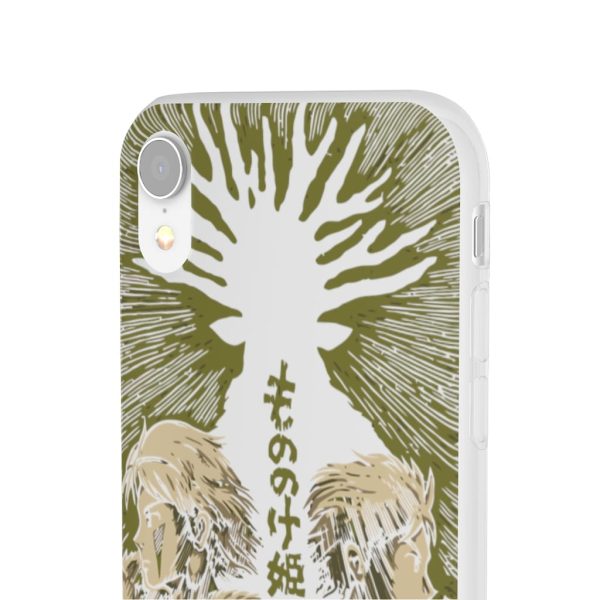 San Princess Mononoke - Princess Mononoke – San and Ashitaka iPhone Cases-Accessories, Phone Case, princess mononoke, San Princess Mononoke