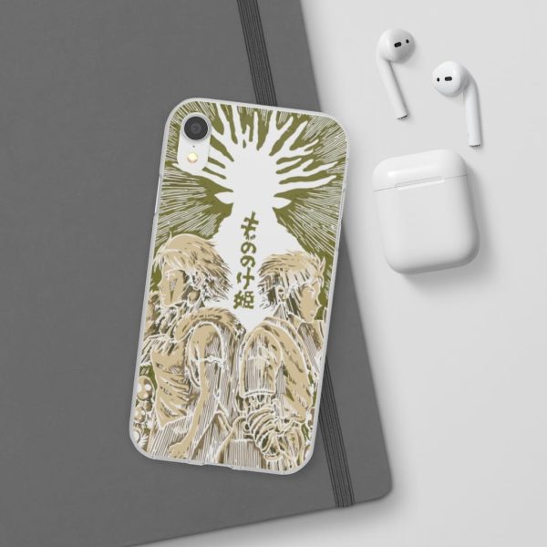 San Princess Mononoke - Princess Mononoke – San and Ashitaka iPhone Cases-Accessories, Phone Case, princess mononoke, San Princess Mononoke