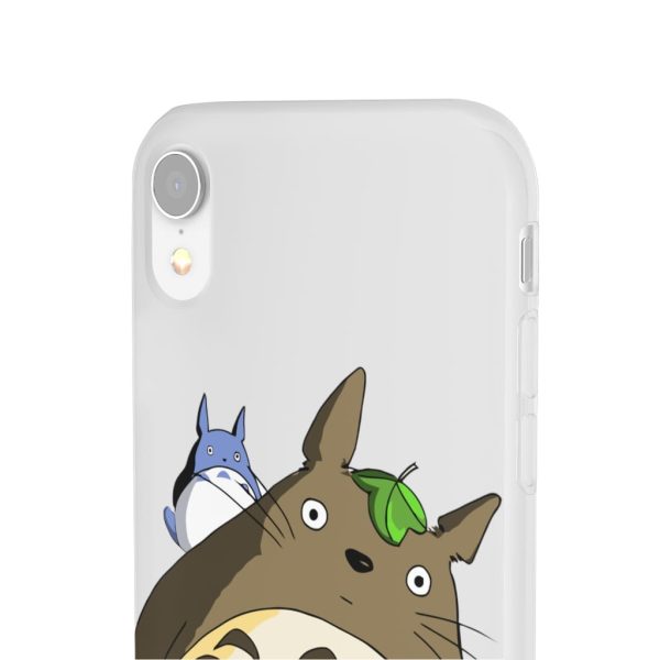 Totoro Plushie - The Curious Totoro iPhone Cases-Accessories, My Neighbor Totoro, Phone Case, Totoro Plushie