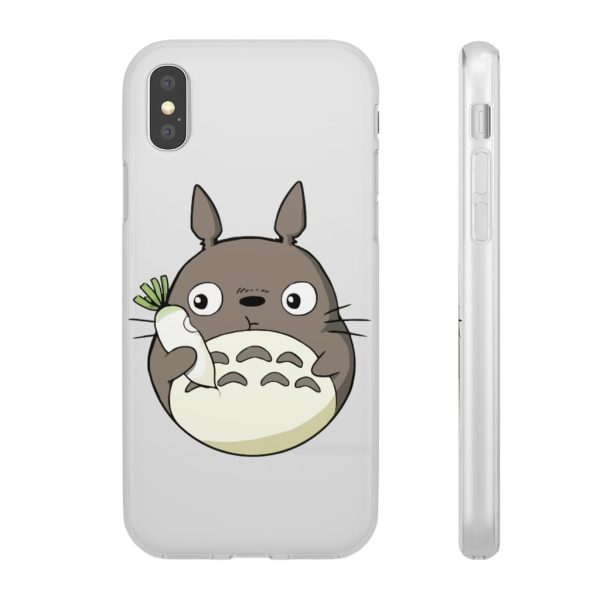 My Neighbor Totoro - Totoro Eating Turnip iPhone Cases-Accessories, My Neighbor Totoro, Phone Case