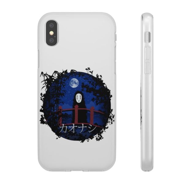 Spirited Away Live' - Spirited Away Kaonashi No Face by the blue Moon iPhone Cases-Accessories, Characters Spirited Away, kaonashi, no face, Phone Case, Spirited Away, Spirited Away Live