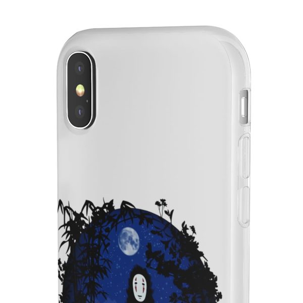 Spirited Away Live' - Spirited Away Kaonashi No Face by the blue Moon iPhone Cases-Accessories, Characters Spirited Away, kaonashi, no face, Phone Case, Spirited Away, Spirited Away Live