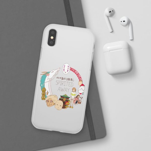 Spirited Away Sen To Chihiro No Kamikakushi - Spirited Away Compilation Characters iPhone Cases-Accessories, Phone Case, Spirited Away, Spirited Away Sen To Chihiro No Kamikakushi