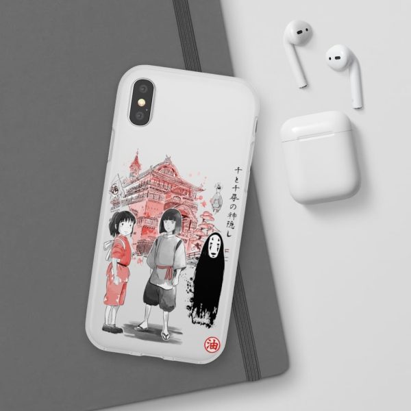 Soot Balls In Spirited Away - Spirited Away – Sen and Friends by the Bathhouse iPhone Cases-Accessories, Phone Case, Soot Balls In Spirited Away, Spirited Away