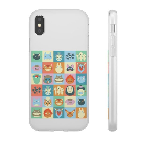 Ghibli Colorful Characters Collection iPhone Cases-Accessories, Phone Case