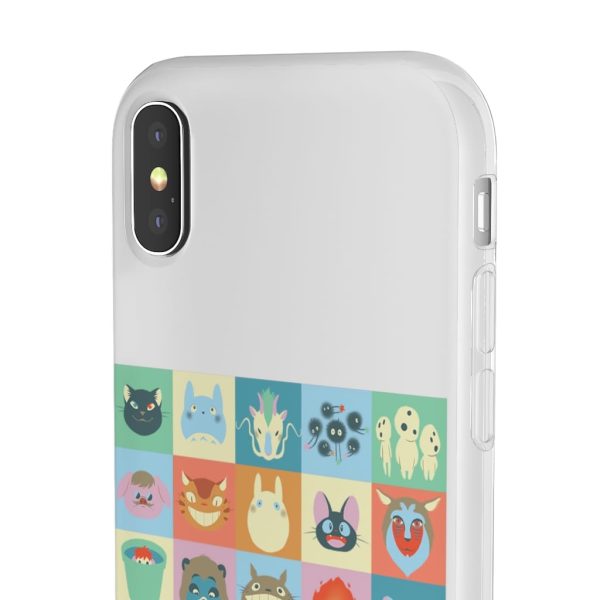 Ghibli Colorful Characters Collection iPhone Cases-Accessories, Phone Case