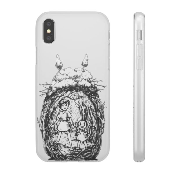 What Animal Is Totoro - My Neighbor Totoro – Mei and Sastuki in the Forest iPhone Cases-Accessories, My Neighbor Totoro, Phone Case, What Animal Is Totoro