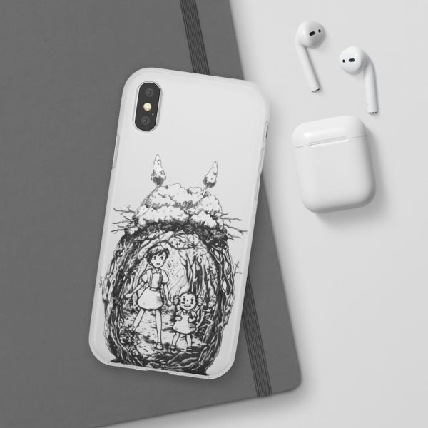 What Animal Is Totoro - My Neighbor Totoro – Mei and Sastuki in the Forest iPhone Cases-Accessories, My Neighbor Totoro, Phone Case, What Animal Is Totoro