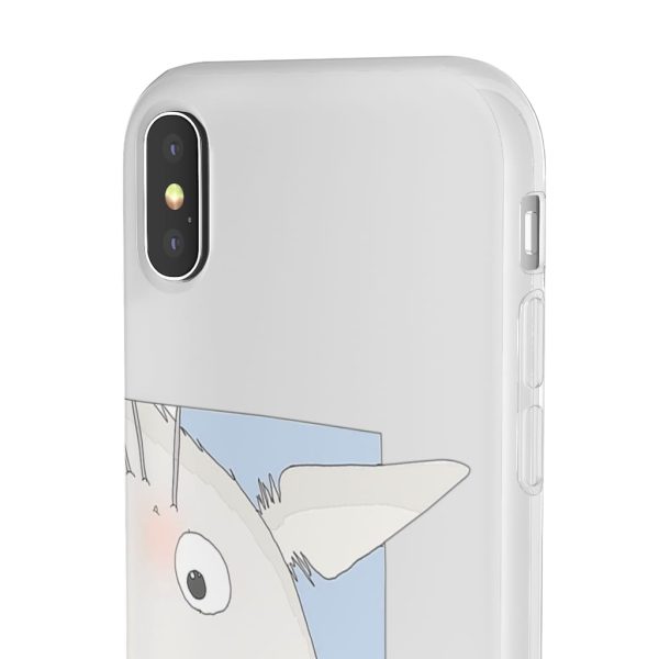 Totoro Catbus - Totoro Cute Face iPhone Cases-Accessories, My Neighbor Totoro, Phone Case, Totoro Catbus