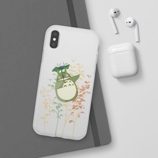 Mei My Neighbour Totoro - My Neighbor Totoro – Totoro and Umbrella iPhone Cases-Accessories, Mei My Neighbour Totoro, My Neighbor Totoro, Phone Case