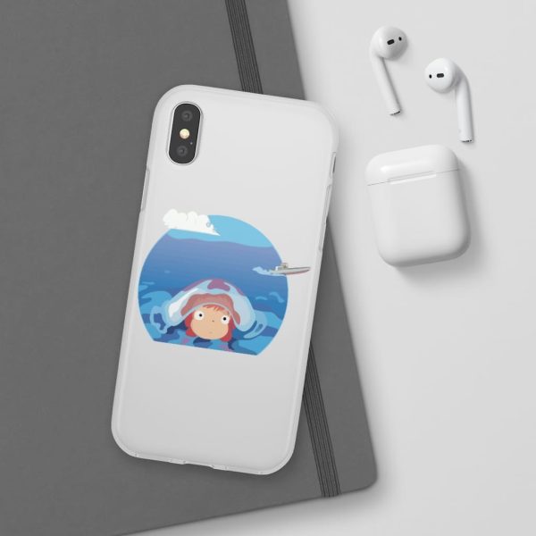 Ponyo Background - Ponyo in her first trip iPhone Cases-Accessories, Phone Case, ponyo, Ponyo Background